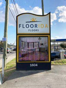 Floorida Floors Digital Sign Board Tallahassee