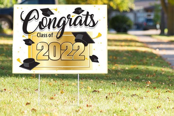 Graduation Yard Sign