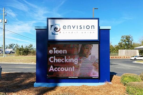 Envision Credit Union Sign